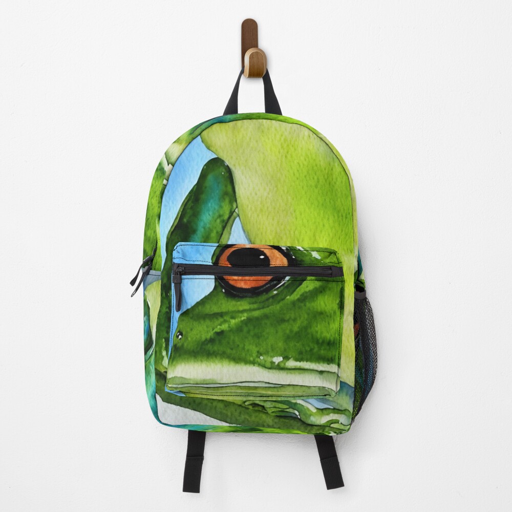 Vista previa del artículo con la obra «Mochila», diseñado y vendido por DrawItOnce.