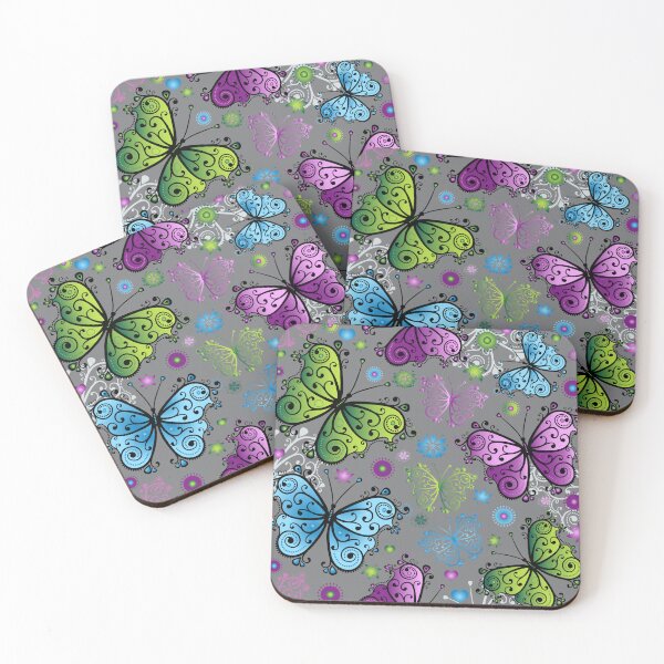 Item preview, Floral butterflies seamless designed and sold by obinsuma.