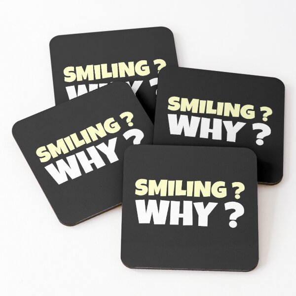 Item preview, Smiling ? Why ? - Introvert Quotes designed and sold by EnzoVectorism.
