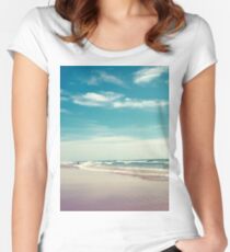 The swimmer Women's Fitted Scoop T-Shirt