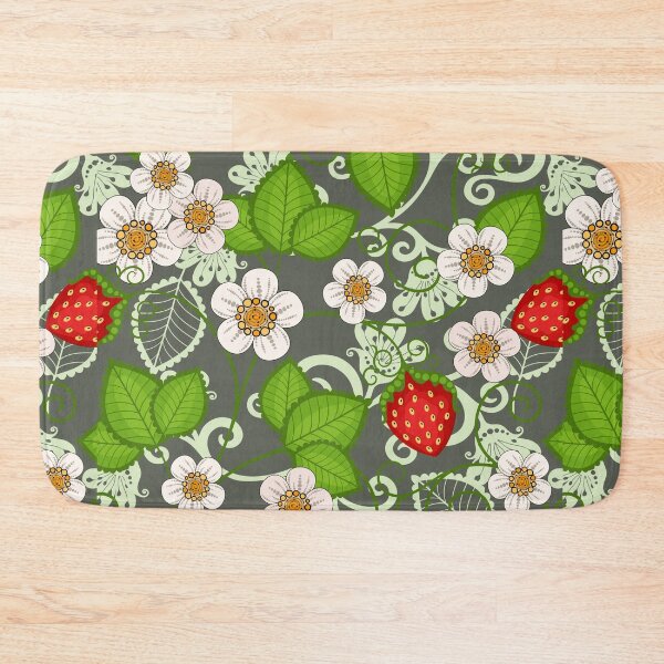 Item preview, tasty Strawberries seamless designed and sold by obinsuma.