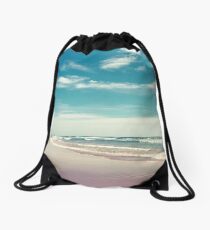 The swimmer Drawstring Bag