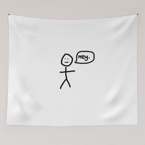Item preview, Stick Man Speech Bubble Design designed and sold by TheAuthority.