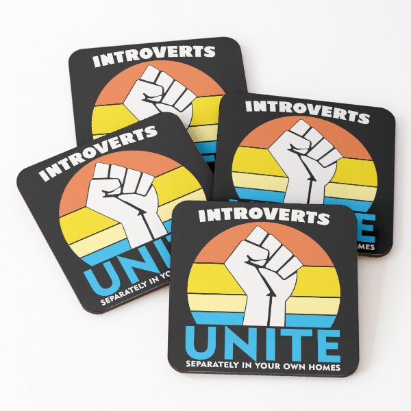 Item preview, Introverts Unite Separately In Your Homes designed and sold by UA-Shirts.