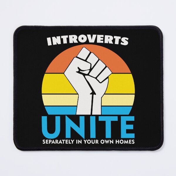 Item preview, Introverts Unite Separately In Your Homes designed and sold by UA-Shirts.