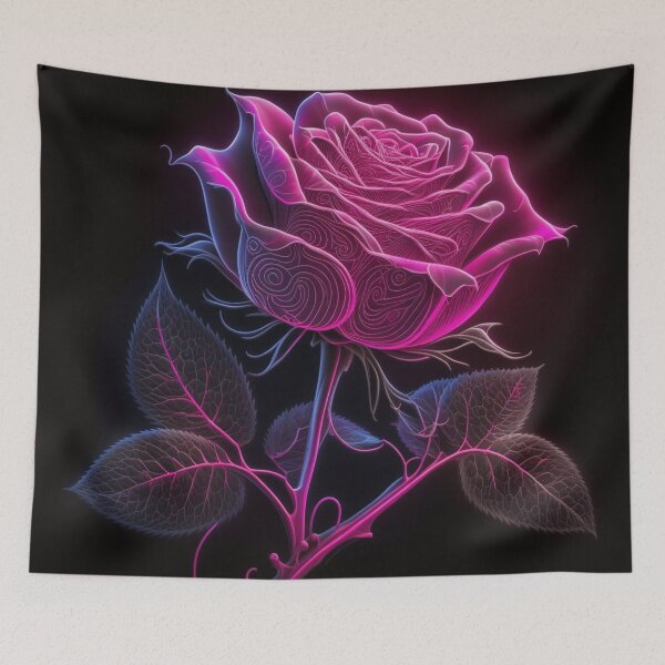 Item preview, Neon Rose designed and sold by ArtRogue.