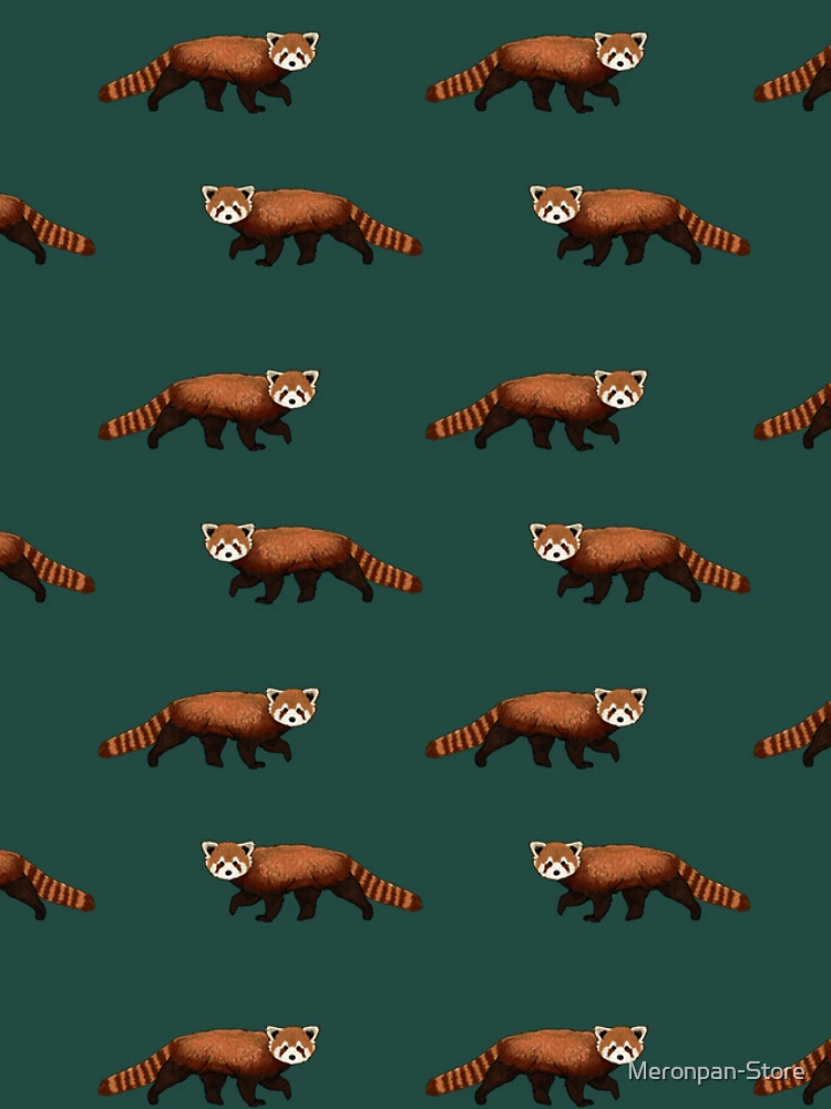 Thumbnail 5 of 5, iPhone Case, Red Panda Pattern designed and sold by Meronpan-Store.