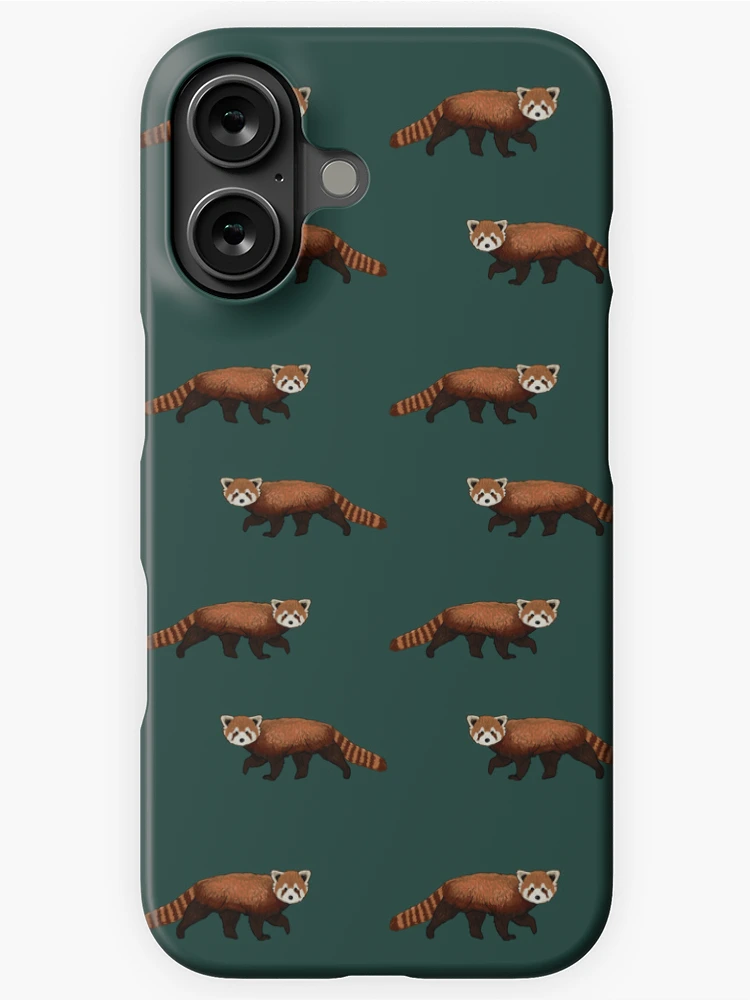 Thumbnail 1 of 4, iPhone Case, Red Panda Pattern designed and sold by Meronpan-Store.
