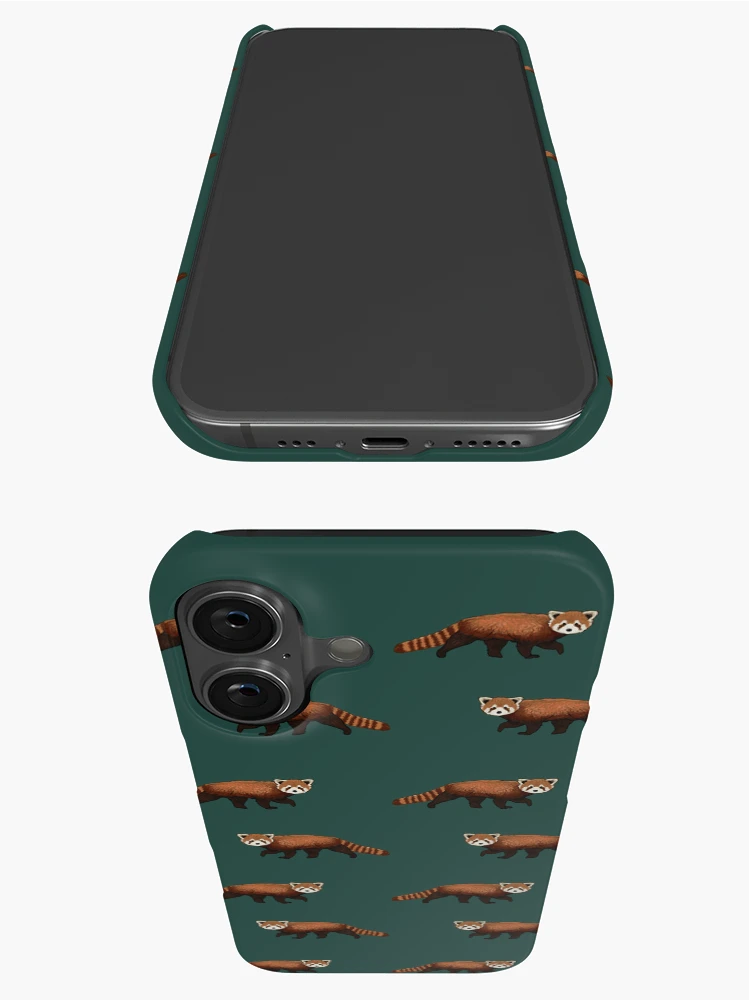 Thumbnail 3 of 4, iPhone Case, Red Panda Pattern designed and sold by Meronpan-Store.