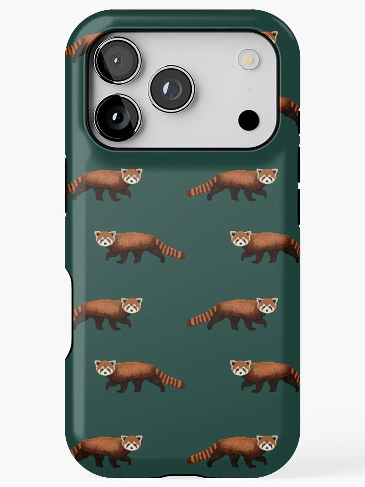 Thumbnail 1 of 4, iPhone Case, Red Panda Pattern designed and sold by Meronpan-Store.