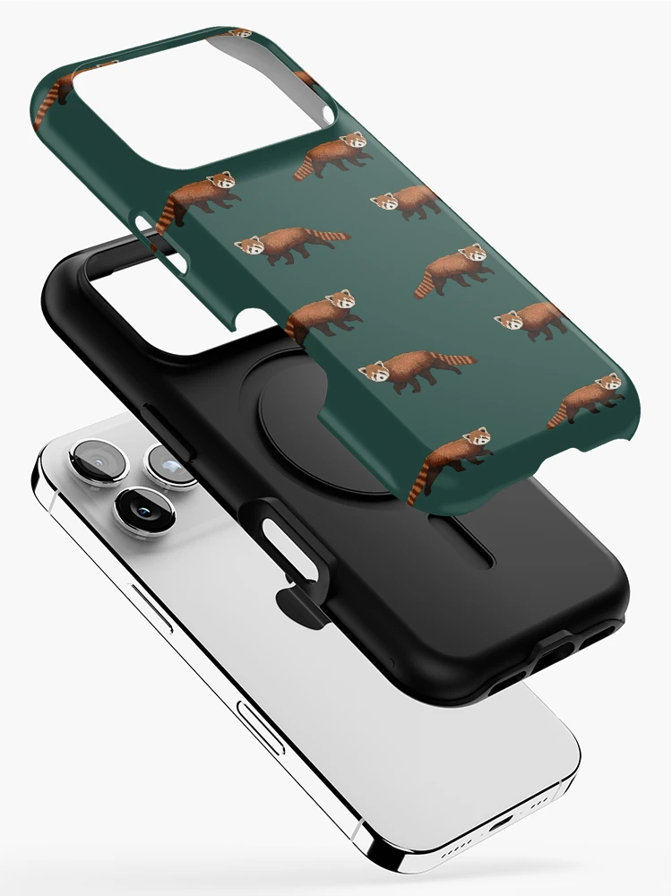 Thumbnail 2 of 4, iPhone Case, Red Panda Pattern designed and sold by Meronpan-Store.
