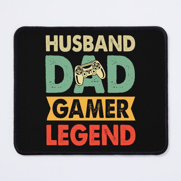 Item preview, Husband Dad Gamer Legend Controller designed and sold by SamuraiGaming.