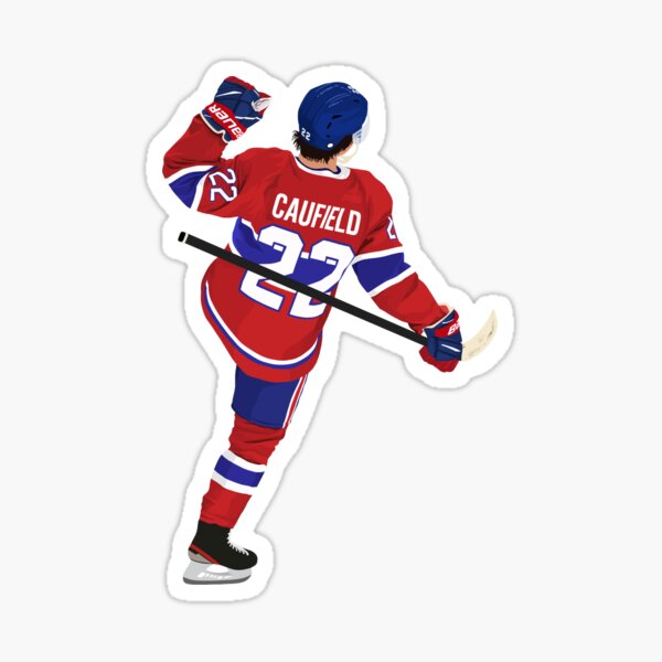 Cole Caufield Jersey Sticker Sticker for Sale by sport-stickers