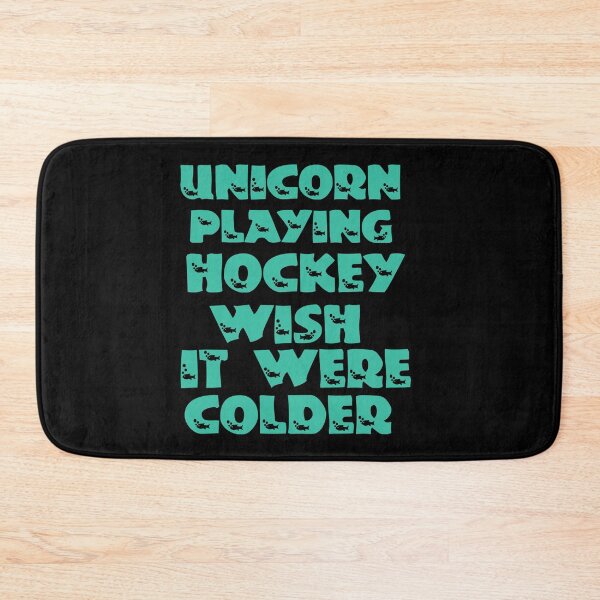 Item preview, Unicorn Playing Hockey Wish It Were Colder  designed and sold by Storiesforyou.