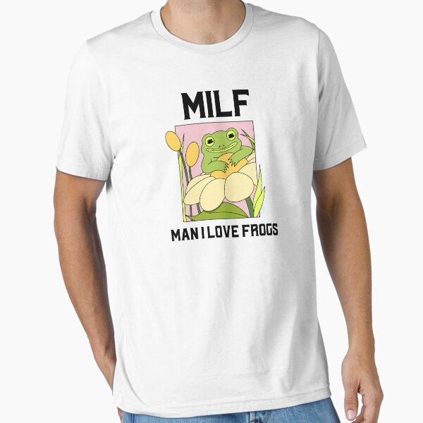 Item preview, Milf Man I Love Frogs #002 designed and sold by Tsako.