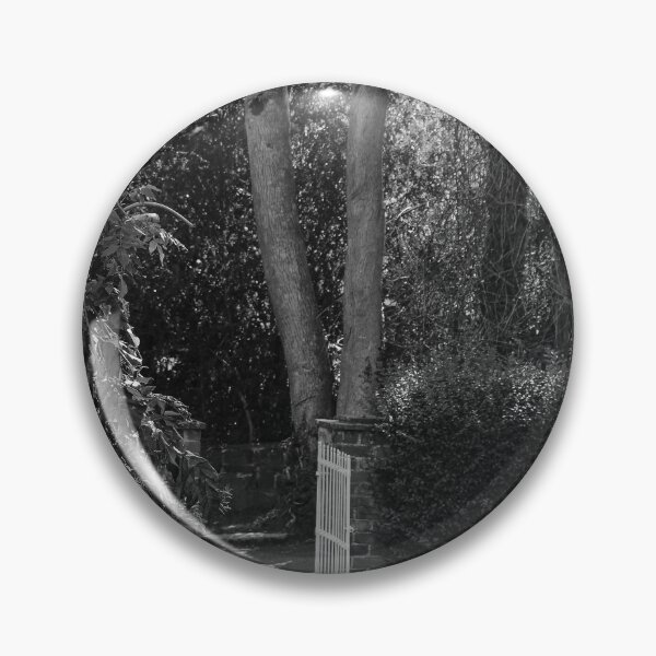 Item preview, Garden Path Northern Ireland Bw Gate Vertical designed and sold by eddiebarronshop.