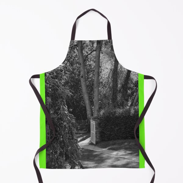 Item preview, Garden Path Northern Ireland Bw Gate Vertical designed and sold by eddiebarronshop.