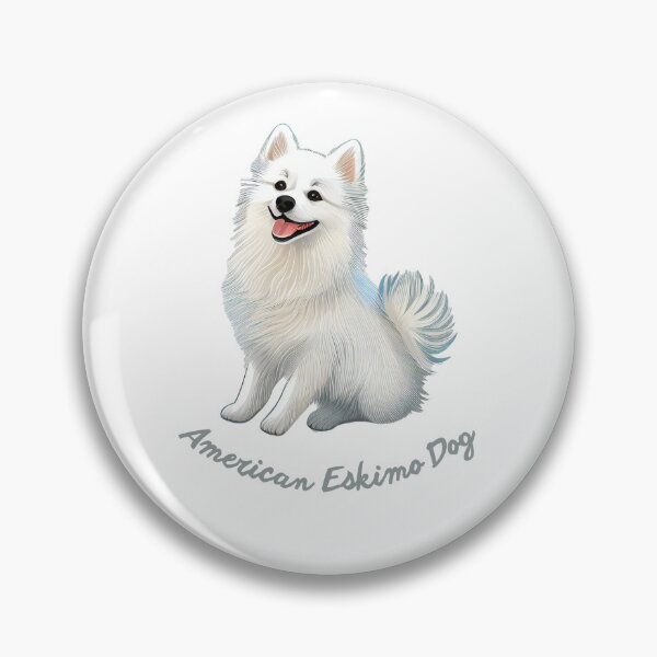 Item preview, American Eskimo Dog designed and sold by schizarty.
