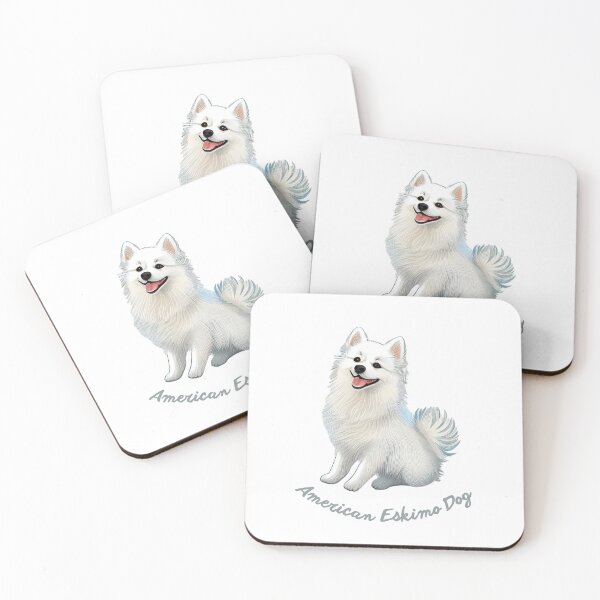 Item preview, American Eskimo Dog designed and sold by schizarty.