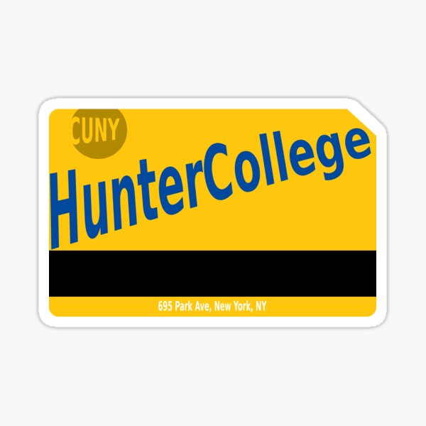 Item preview, Hunter College CUNYCARD designed and sold by caro1c.