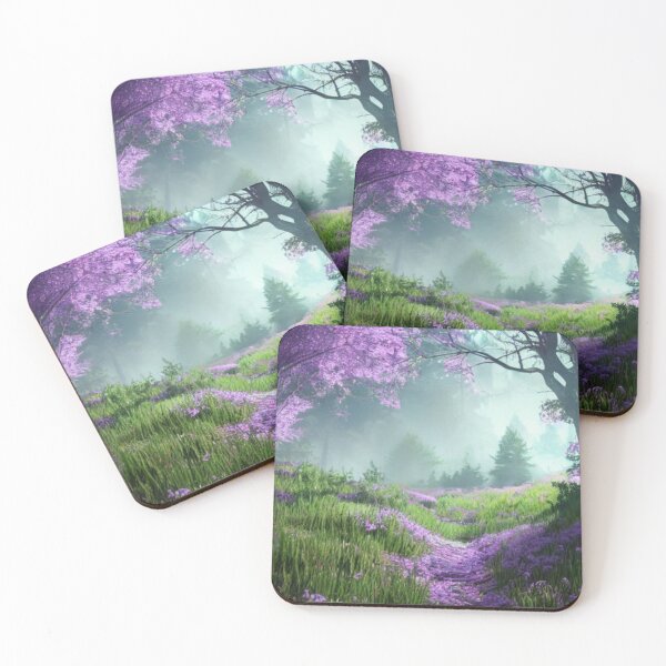 Item preview, Bright day atmospheric forest designed and sold by usama883.