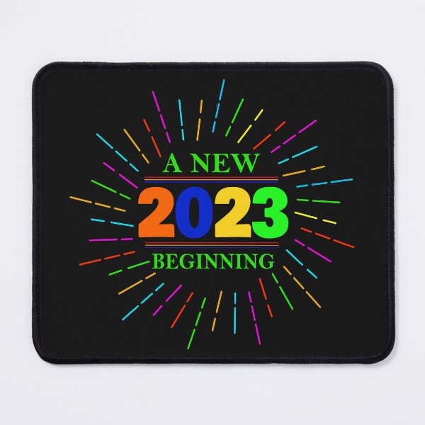 Item preview, A New 2023 Beginning Happy New Year designed and sold by PrintDesign-Hub.