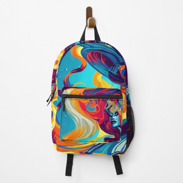 Item preview, Beautiful women dancing, abstract art illustration. Warm and cool color tone. designed and sold by vishalraifx.