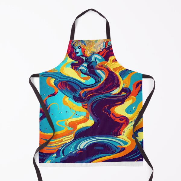Item preview, Beautiful women dancing, abstract art illustration. Warm and cool color tone. designed and sold by vishalraifx.