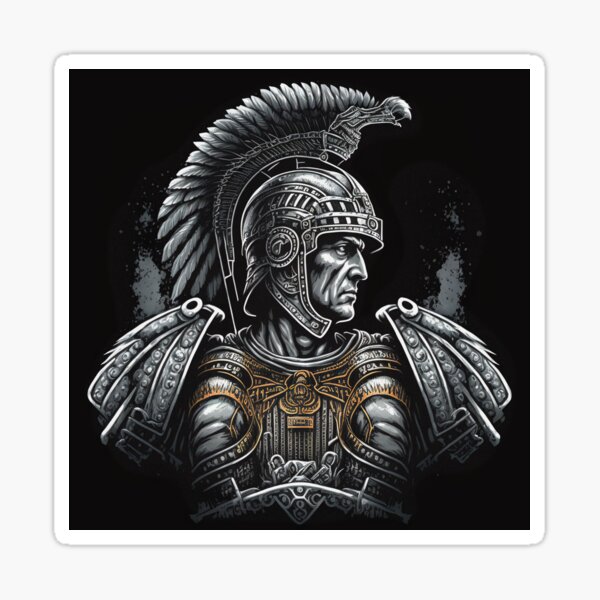 "Roman Centurion" Sticker for Sale by TheHistoryWorld Redbubble