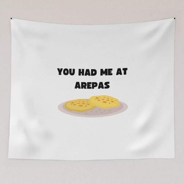 Item preview,  AREPAS LOVER FUNNY QUOTE STICKER designed and sold by Suzy Perez Art.