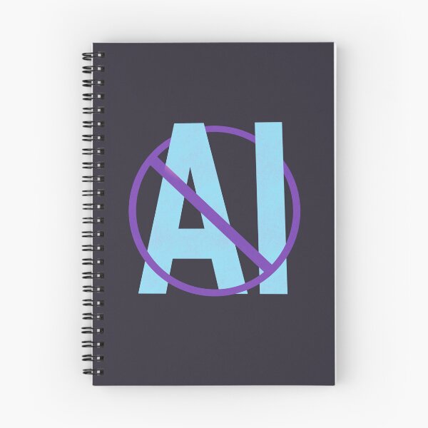 Item preview, No AI designed and sold by SirtuinShop.