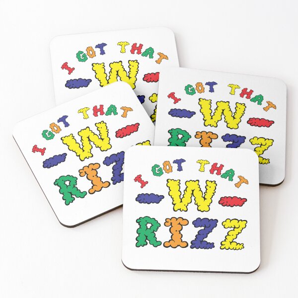 Item preview, Ask Me About My Rizz I Got That W Rizz Funny Ironic Meme designed and sold by Princeps-.