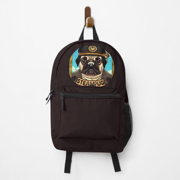Aperçu de l'œuvre Chien carlin steampunk steampug créée et vendue par Coexist In Tee's .