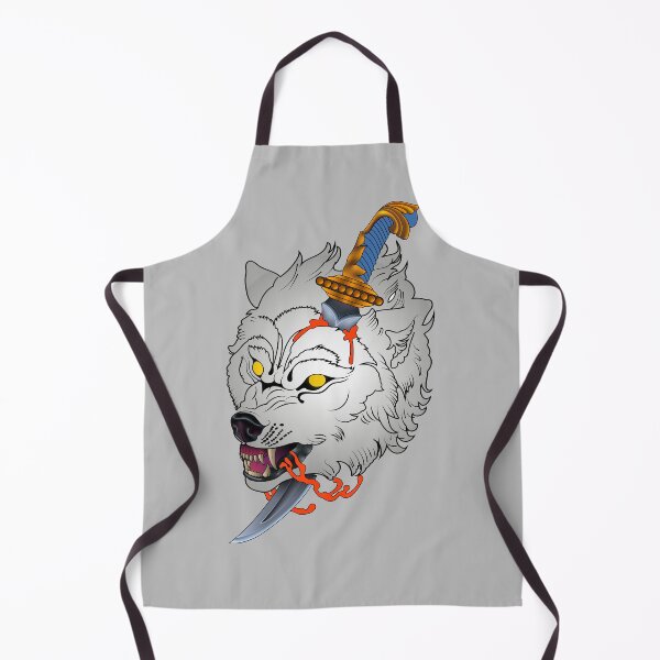 Item preview, Polar Wolf Tattoo Art designed and sold by DarkCastleShop.