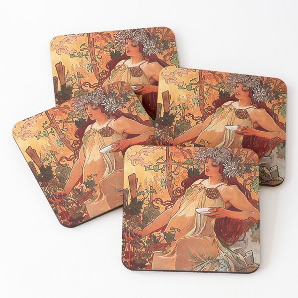 Item preview, Alphonse Mucha - Autumn designed and sold by tomorrowsart.