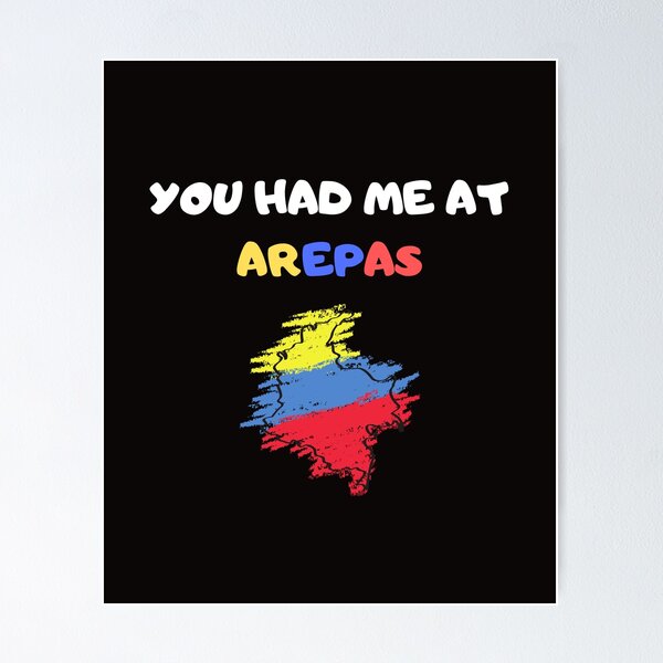 Item preview, Arepas Colombian Flag T Shirt designed and sold by Suzy Perez Art.