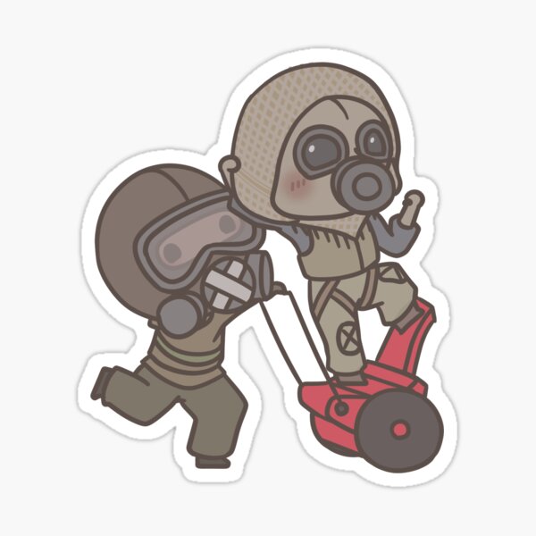 "Mute and Smoke" Sticker for Sale by MellindaFF Redbubble