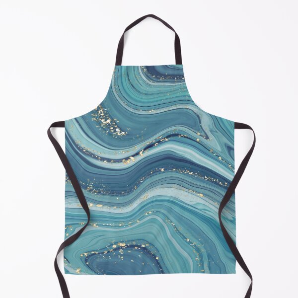 Item preview, Light blue liquid marble background designed and sold by GoDesign1.