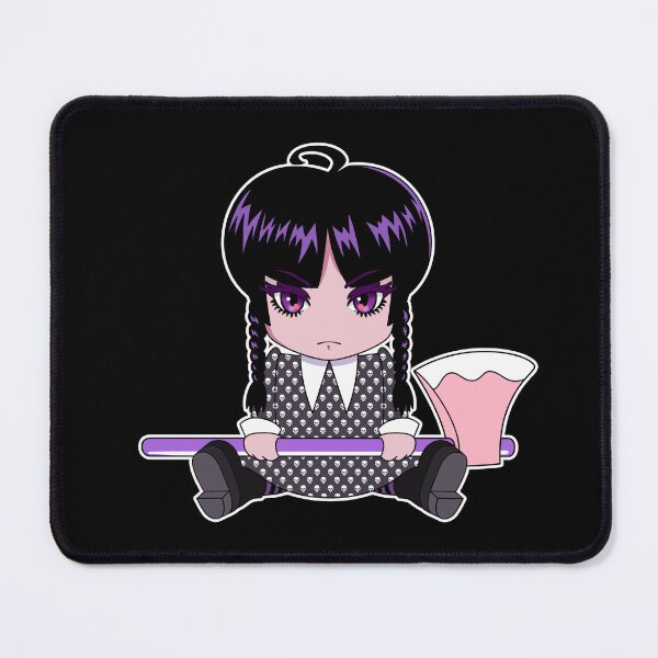 Item preview, Wednesday Anime Chibi  designed and sold by EllyMellow.