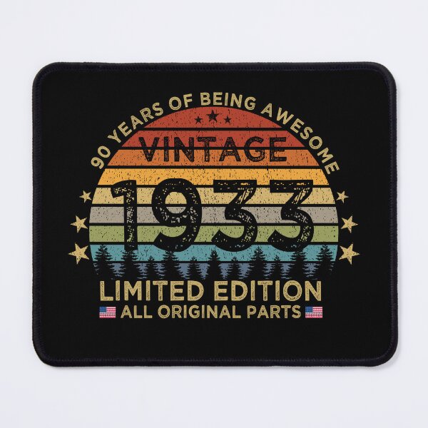 Item preview, 90th Birthday Vintage 1933 Limited Edition Patriotic All Original Parts designed and sold by cssdru.