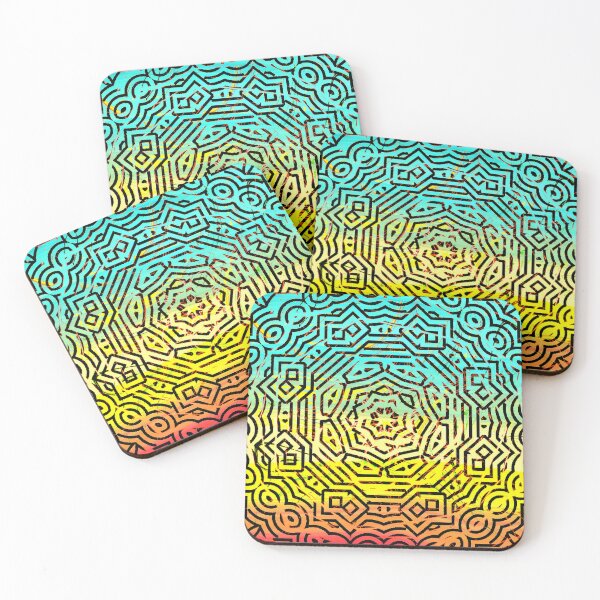 Item preview, Colorful Ombre designed and sold by drape-island.