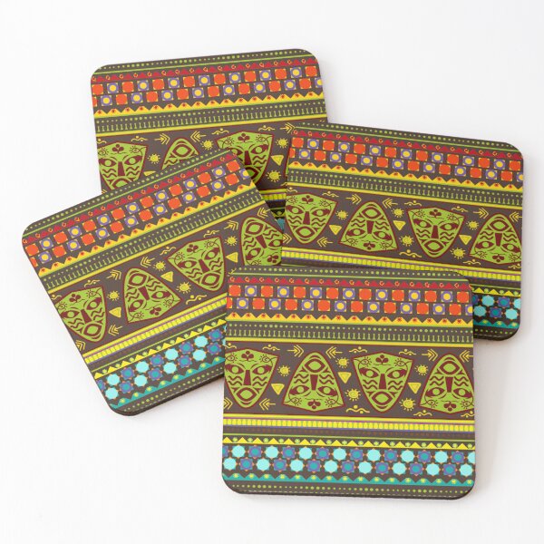 Item preview, multicolored tribal African ethnic designed and sold by obinsuma.