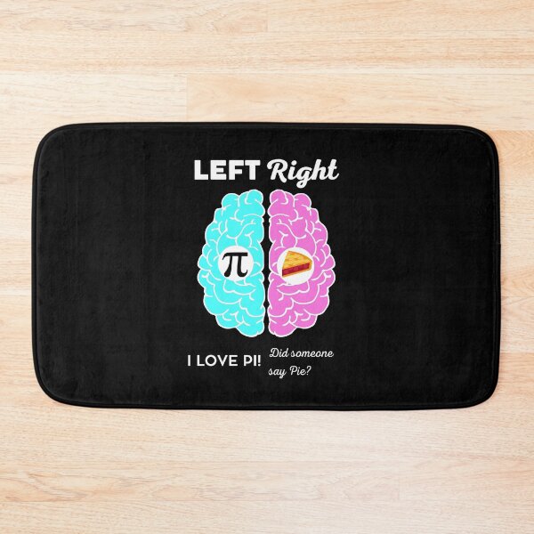 Item preview, Pi Pie Math Joke Left Right Brain Hemisphere designed and sold by LordAudes.