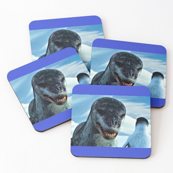 Item preview, Leopard Seal, Hydrurga leptonyx (hunting penguins) designed and sold by Oppos  Community Farm.