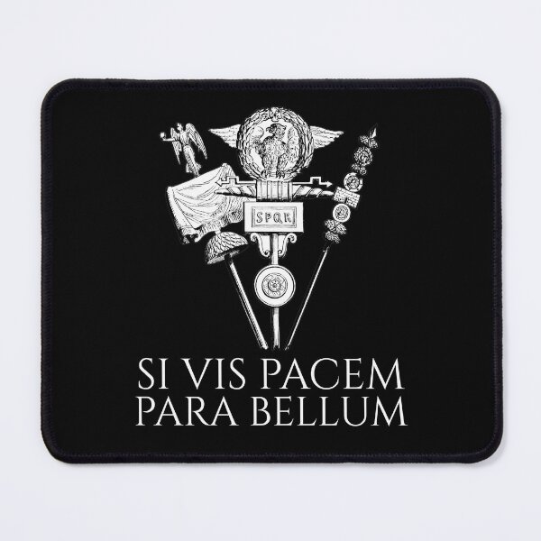 Item preview, Latin Quote - Si Vis Pacem Para Bellum - Ancient Rome SPQR designed and sold by Styrman.