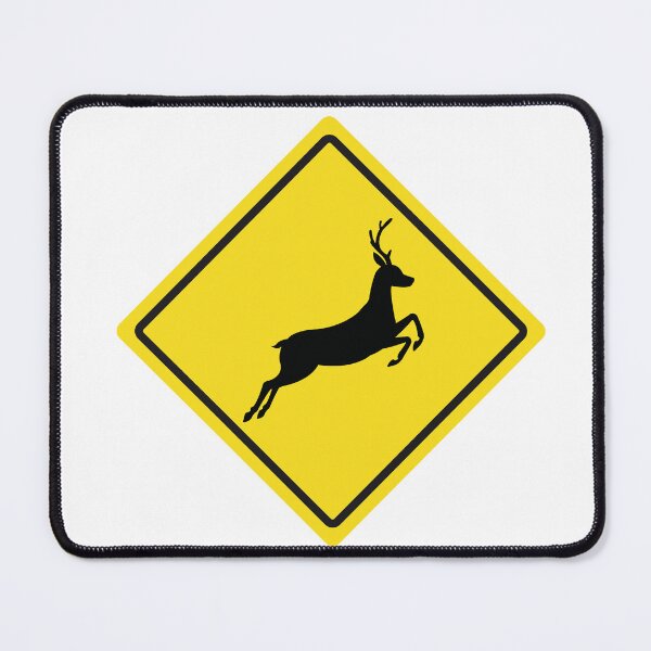Item preview, Deer road sign designed and sold by Design Kingdom.