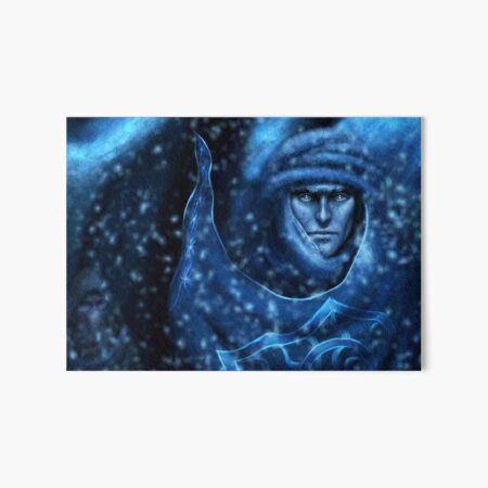 Lost in Helcaraxë Art Board Print