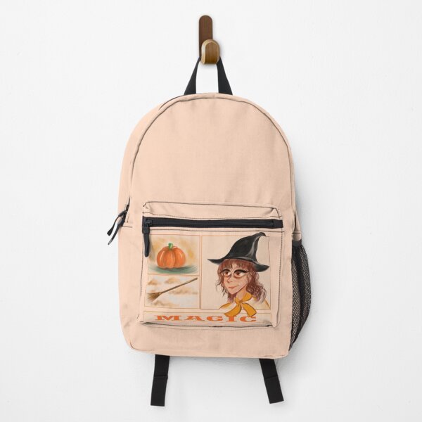 Item preview, cute witch and the pumpkin designed and sold by Mayelshehawy.