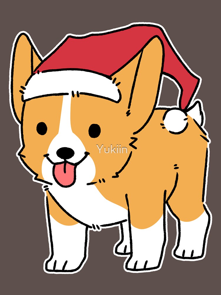 christmas corgi shirt