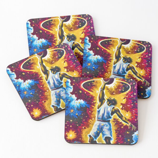 Item preview, Basketball player. Abstract and colorful basketball theme. designed and sold by Rui Valverde.